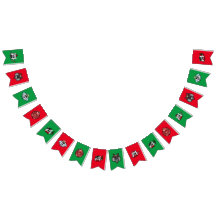 Pancarta de navidades con adorables cartuchos de v