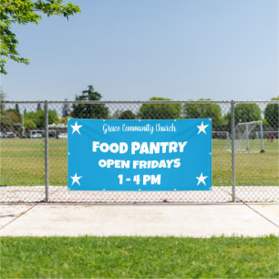 Pancarta de Pantería de Alimentos para Iglesia per