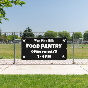 Pancarta de Pantería de Alimentos para personaliza