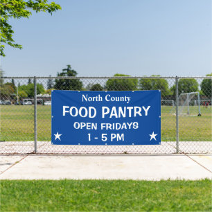 Pancarta de Pantería de Alimentos para personaliza
