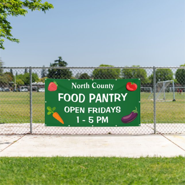 Pancarta de Pantería de Alimentos para personaliza (in situ)