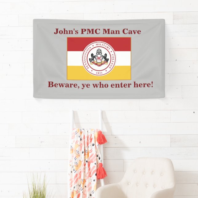* Pancarta de Personalizable 3'x5 para MAN CAVE co (In situ)