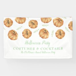 Pancarta de piña tropical