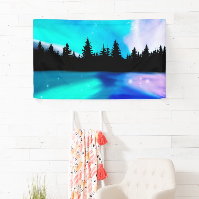 Pancarta de reflexión de Daybreak (In situ)