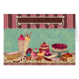 Pancarta de Rótulo de pastel Fiesta