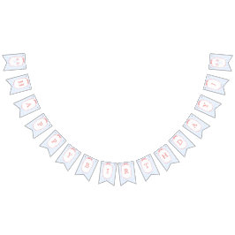 Pancarta del cumpleaños 4 de julio del chica Bow