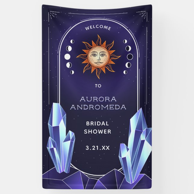 Pancarta del evento Mystic Sun (Vertical)