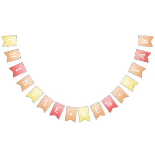 pancarta del fiesta de año nuevo chino feliz