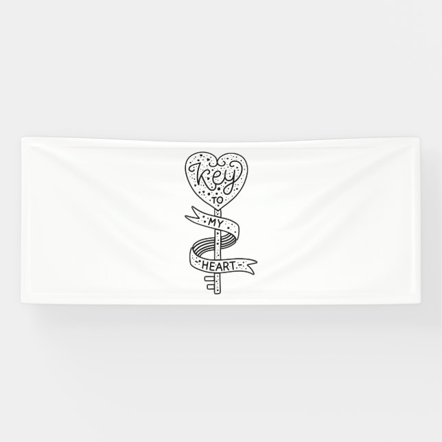 pancarta día de San Valentín (Horizontal)