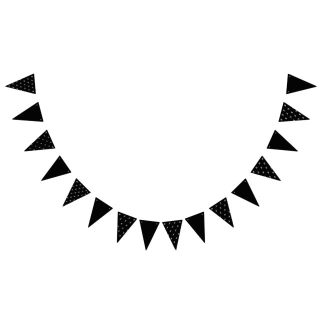 Pancarta Fiesta inicial (blanco y negro) (Todo)