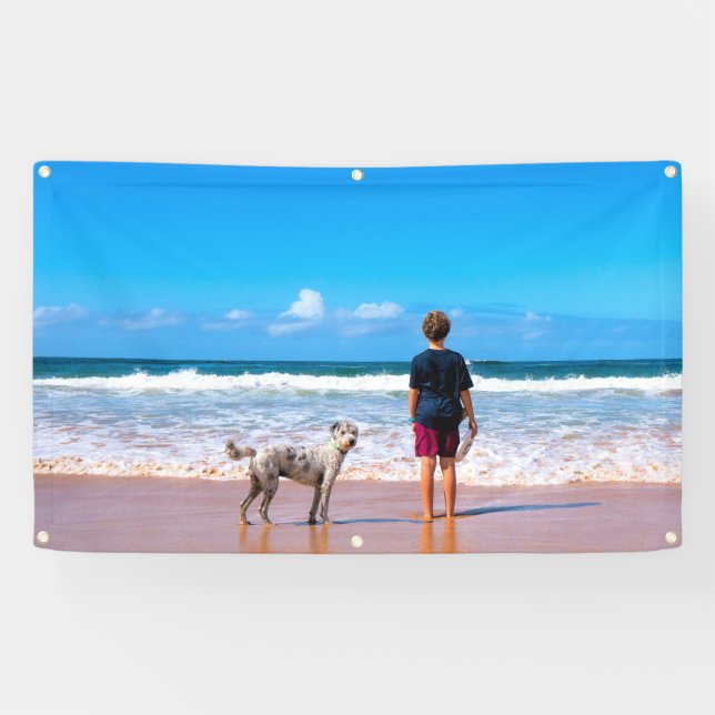 Pancarta fotográfica personalizado personalizada p (Horizontal)