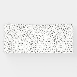 Pancarta Horizontal, Iridium, Black Eel