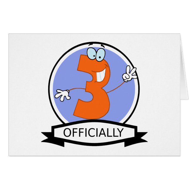 Pancarta oficial de cumpleaños 3 (Anverso (Horizontal))