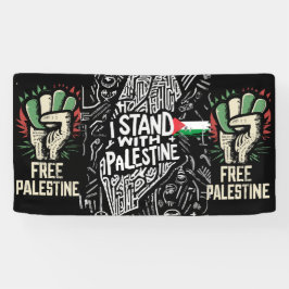 pancarta palestina libre