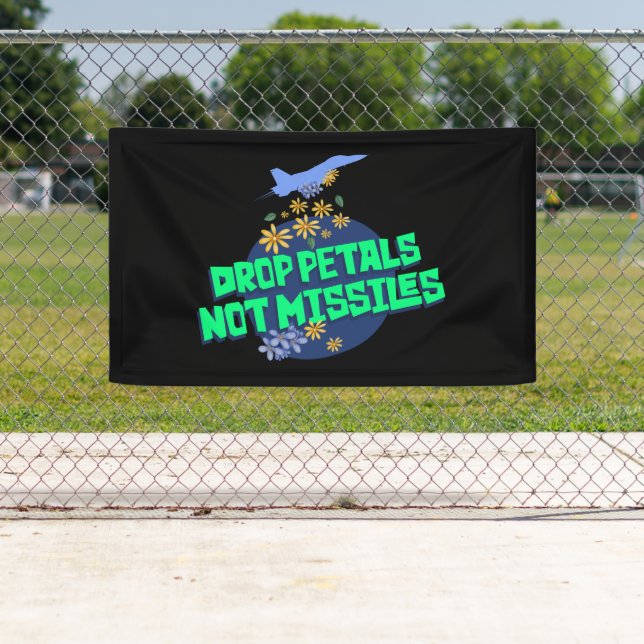 pancarta para detener la guerra (In situ)