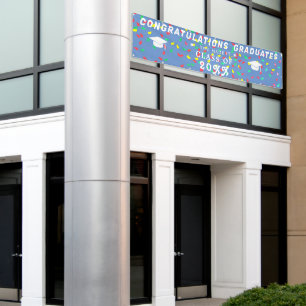 Pancarta personalizado Para Graduados, Partido De 