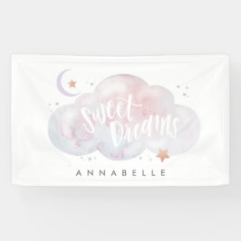 Pancarta Personalizado  Slumber Fiesta SUEET SUEÑO