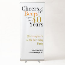 40.º Fiesta mínimo de las cervezas de cumpleaños