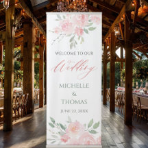 Elegante Boda floral color agua rosa Rubor