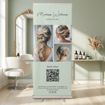 Estilista de Pelo Verde Sage Moderno