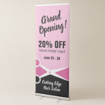 Salón de pelo colorido moderno promocional