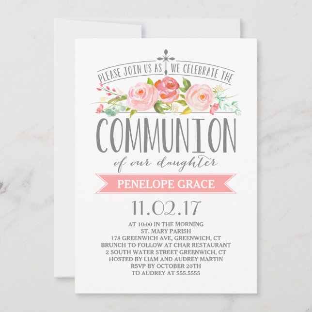 Pancarta Rosa | Invitación a la comunidad (Anverso)