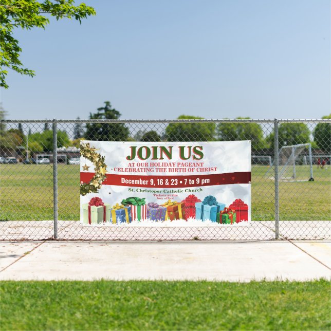 Pancartas de navidades para concursos de iglesia o (in situ)
