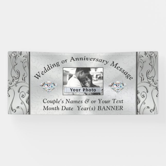 Pancartas fotográficas personalizadas para cualqui (Horizontal)