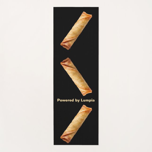 Pancit + Lumpia Motivation: DUAL-sided Yoga Mat (Anverso)