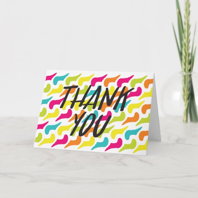 Páncreas de órganos | Gracias tarjeta de felicitac (Anverso)