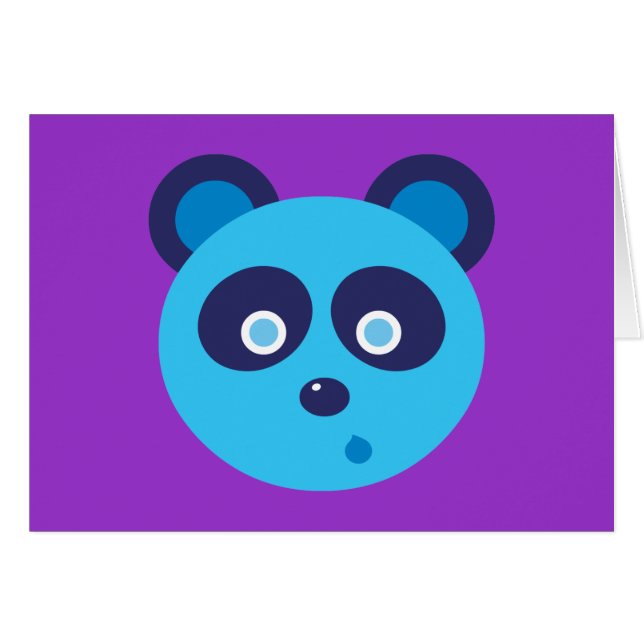 Panda azul (Anverso (Horizontal))