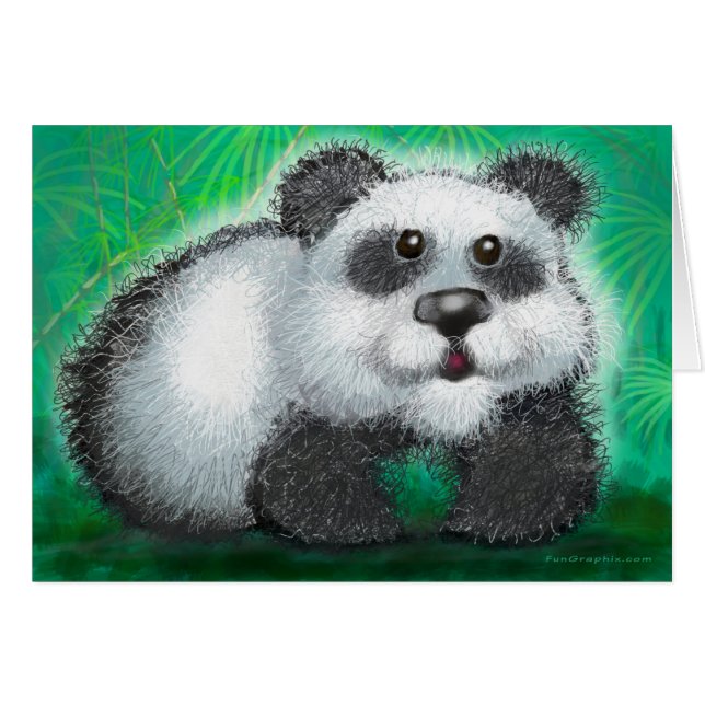 Panda Bear (Anverso (Horizontal))