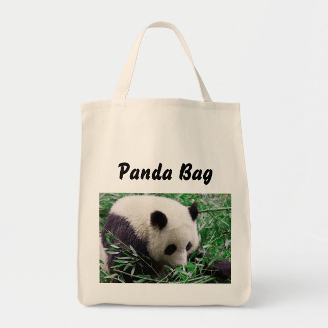 Panda Bear Tote bolsa (Frente)