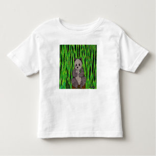 Panda (blanco) - Pequeña camiseta