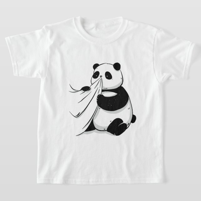 panda comiendo una camisa (Distribución)