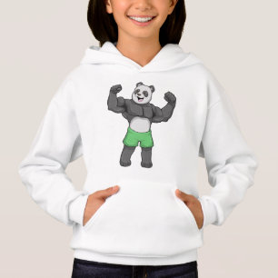 Panda como constructora de cuerpos en Bodybuilding