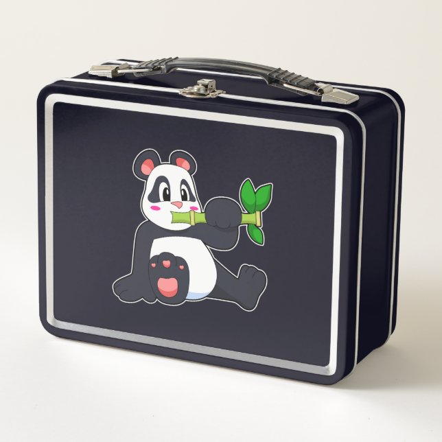Panda con bambú (Anverso)