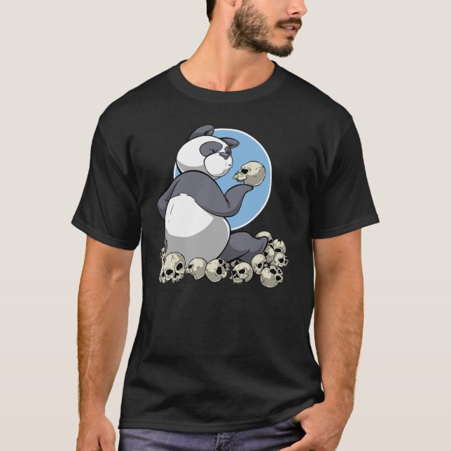 Panda con camiseta Skulls (Anverso)