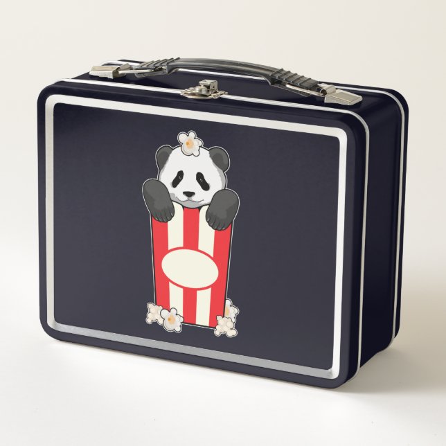 Panda con Popcorn (Anverso)