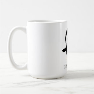 Panda cutáneo negro en taza