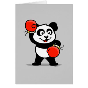 Panda de boxeo cutto