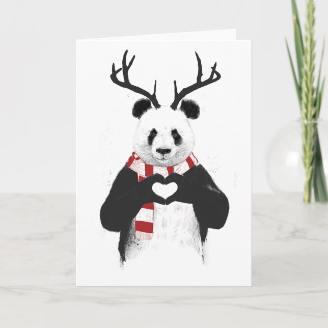 Panda de navidad (Anverso)