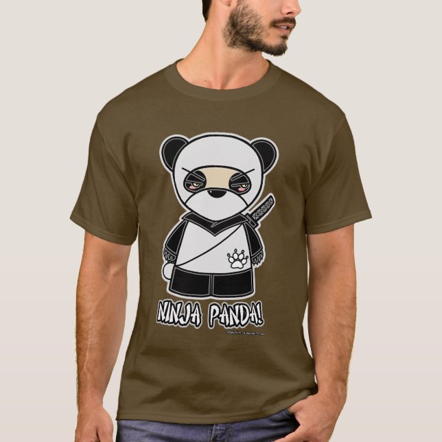 ¡Panda de Ninja! Camiseta (Anverso)