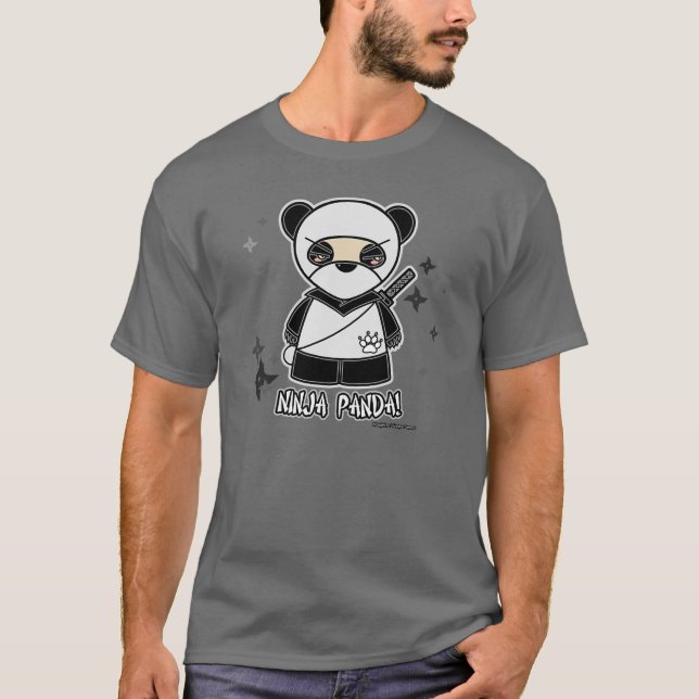 ¡Panda de Ninja! Camiseta (Anverso)