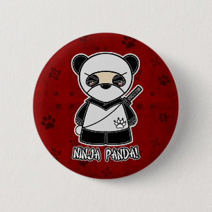 ¡Panda de Ninja! En botón rojo