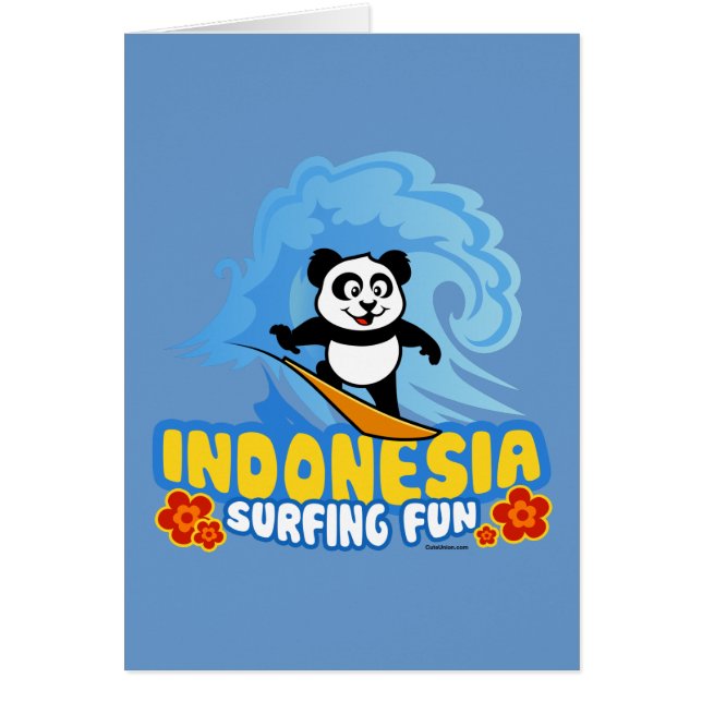Panda de Surfing de Indonesia (Frente)