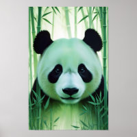 Panda Doble exposición Naturaleza animal Arte salv