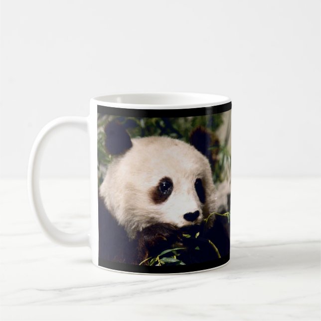 PANDA dulce personalizada de la taza QUE MASCA EN (Izquierda)
