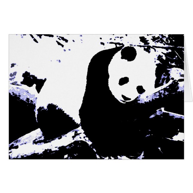 Panda durmiente (Anverso (Horizontal))