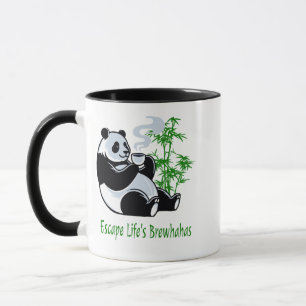 Panda en una taza de té